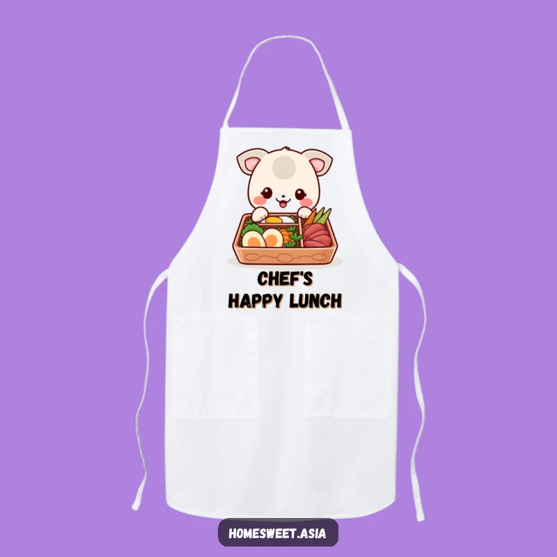 Funny Bento Box Animal Apron: Culinary Fun & Kitchen Style