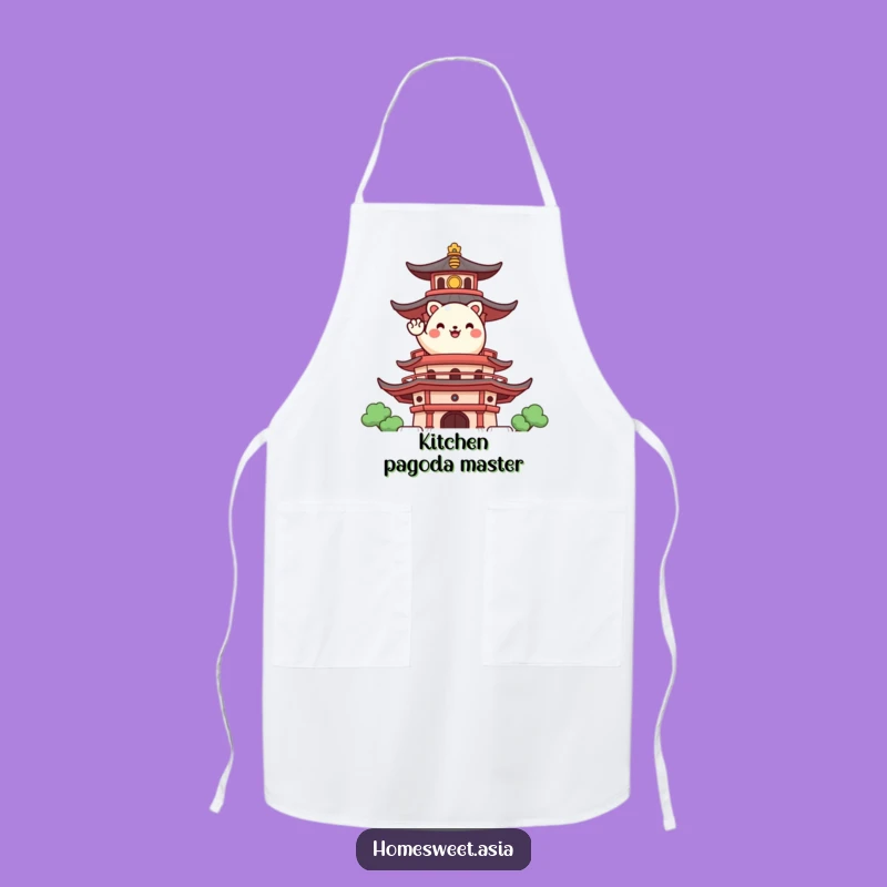 Funny Happy Animal Pagoda Apron: Culinary Greetings, Hilarious Funny Gift