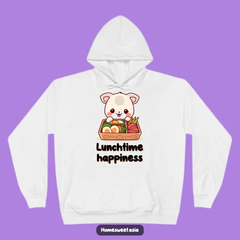Cozy Funny Bento Box Animal Hoodie: Warm & Whimsical Comfort